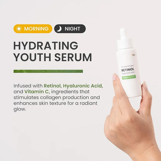 Retinol Anti-Aging Veido serumas