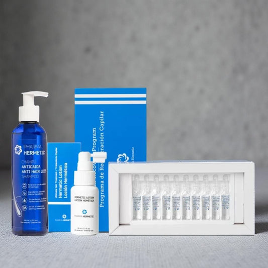 Plaukų slinkimui + plaukų augimo skatinimui (Pharma Hermetic)