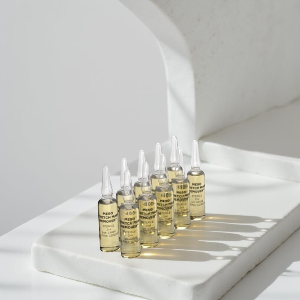 Strijų šalinimas su MESO STRETCH MARK REMOVER+