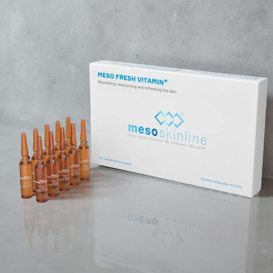 Senėjimą stabdantis ir intensyviai odą atkuriantis MESO FRESH VITAMIN+