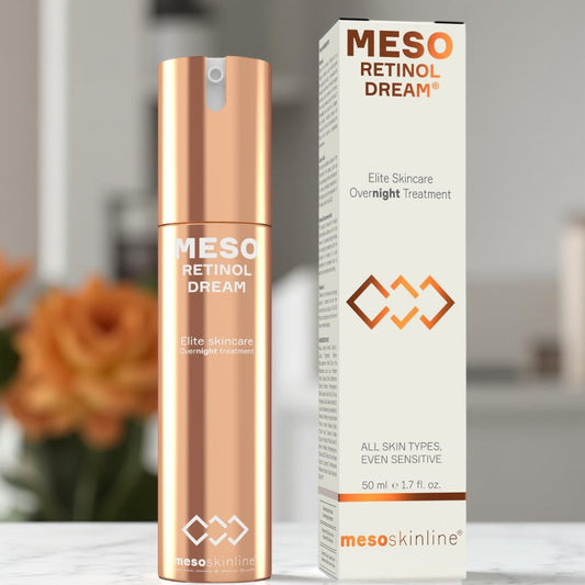 Naktinis veido kremas atkuriantis odos tekstūrą ir elastingumą MESO RETINOL DREAM