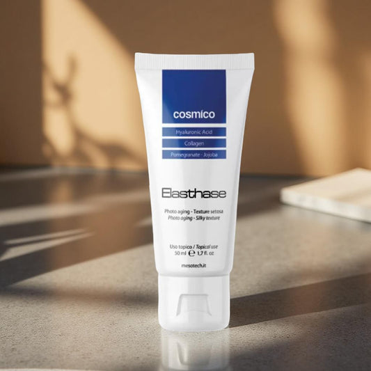 Elastase veido kremas skirtas kovoti su fotosenėjimu