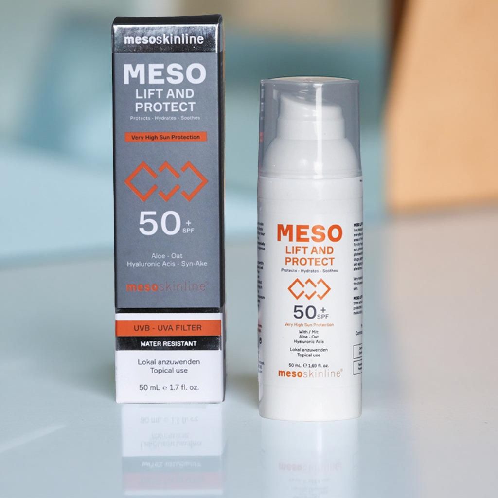 Dieninis kremas su aukšta apsauga nuo saulės ir Anti-Aging formule MESO LIFT AND PROTECT