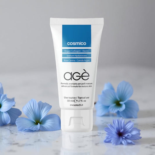 AGE Cream, pažangi formulė brandžiai odai nuo priešlaikinio senėjimo