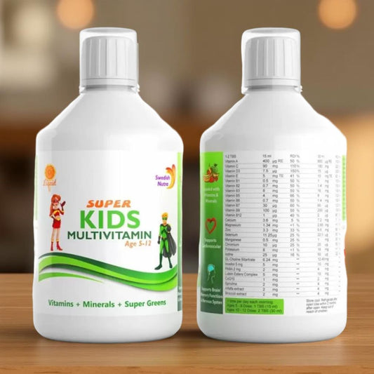 Swedish Nutra- Super Kids multivitaminai