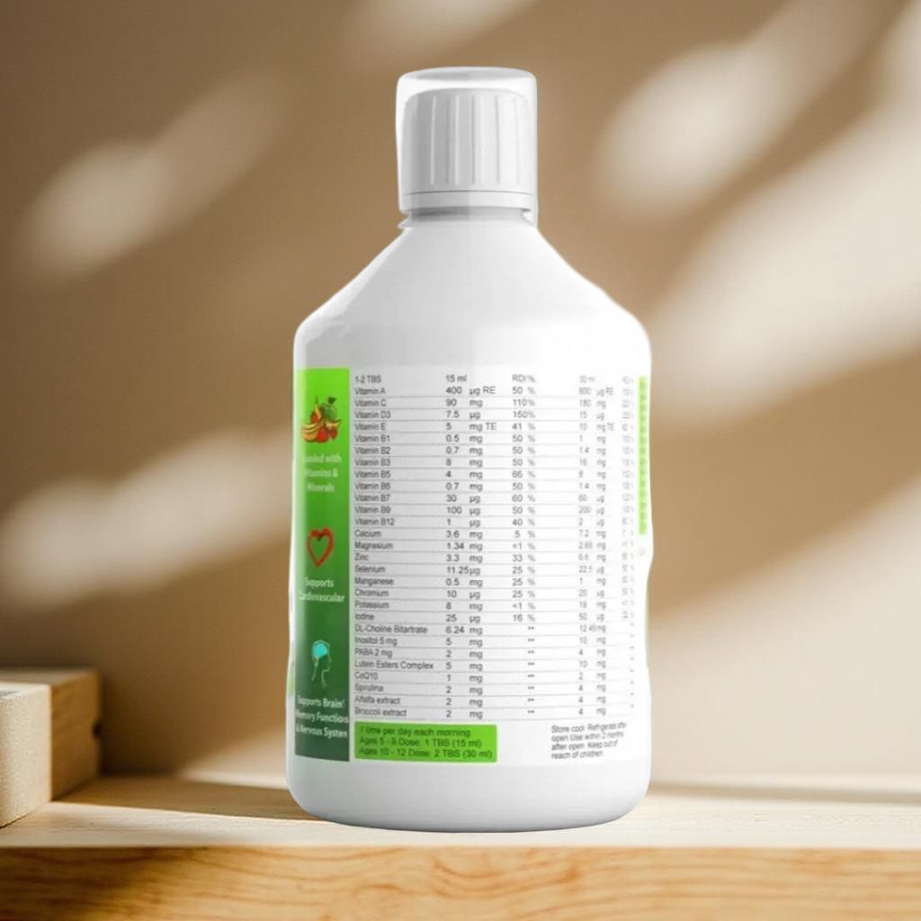 Swedish Nutra- Super Kids multivitaminai