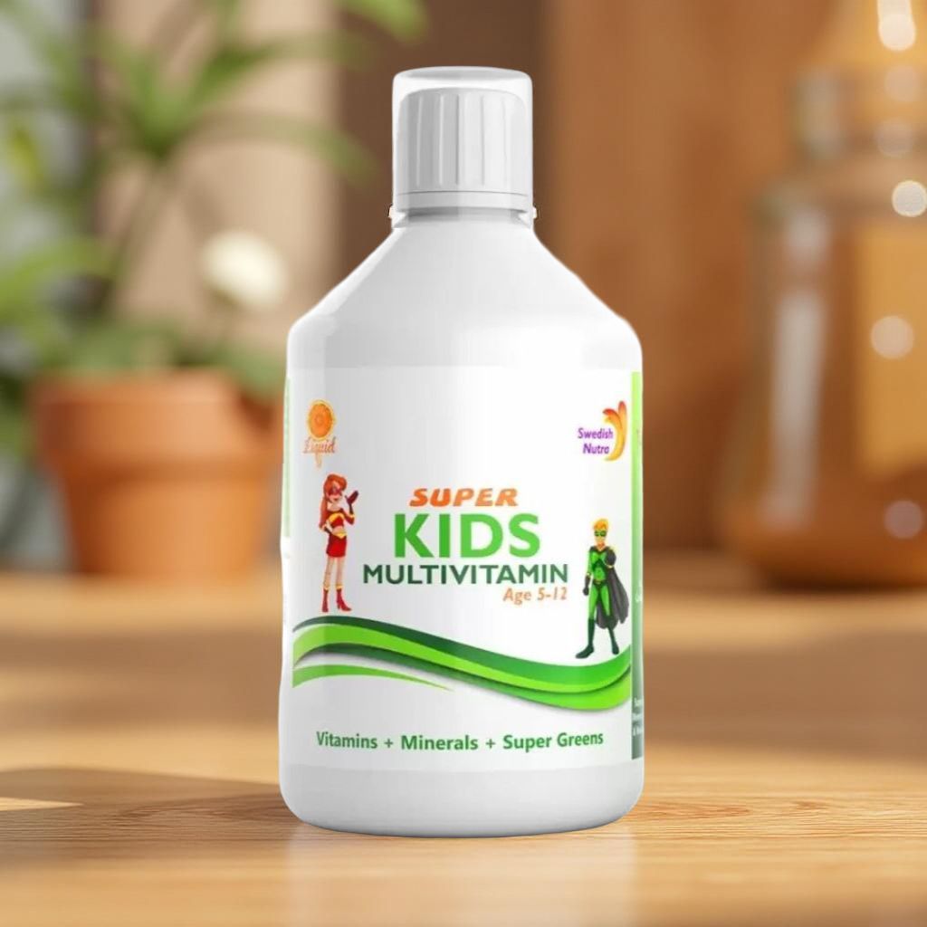 Swedish Nutra- Super Kids multivitaminai