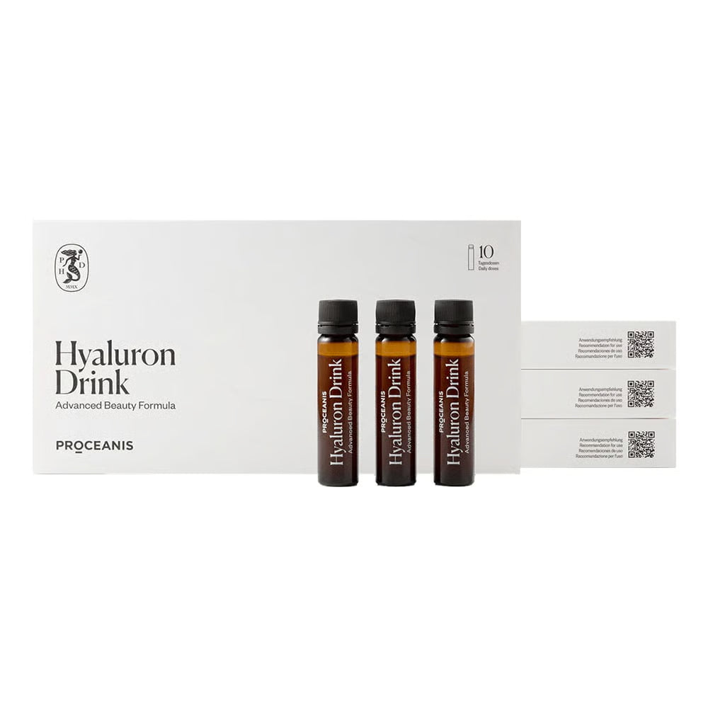 Proceanis Hialurono rūgšties maisto papildas, kelioninis 10 x 10 ml
