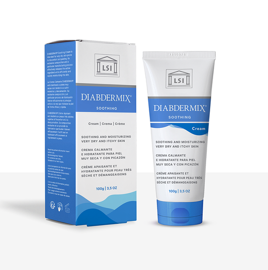 DIABDERMIX Soothing Cream - raminantis ir drėkinantis kremas itin sausai, niežtinčiai odai