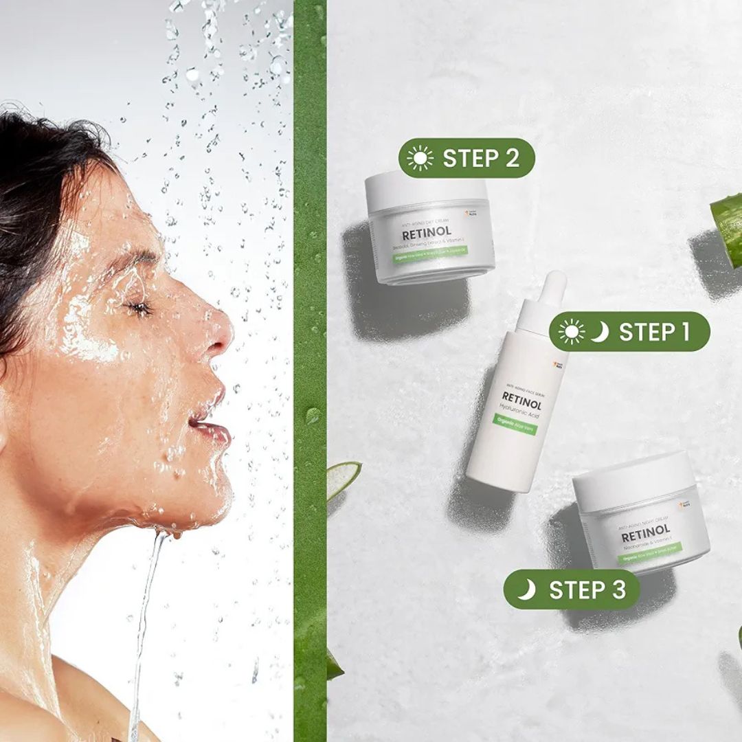 Retinol Anti-Aging Veido serumas