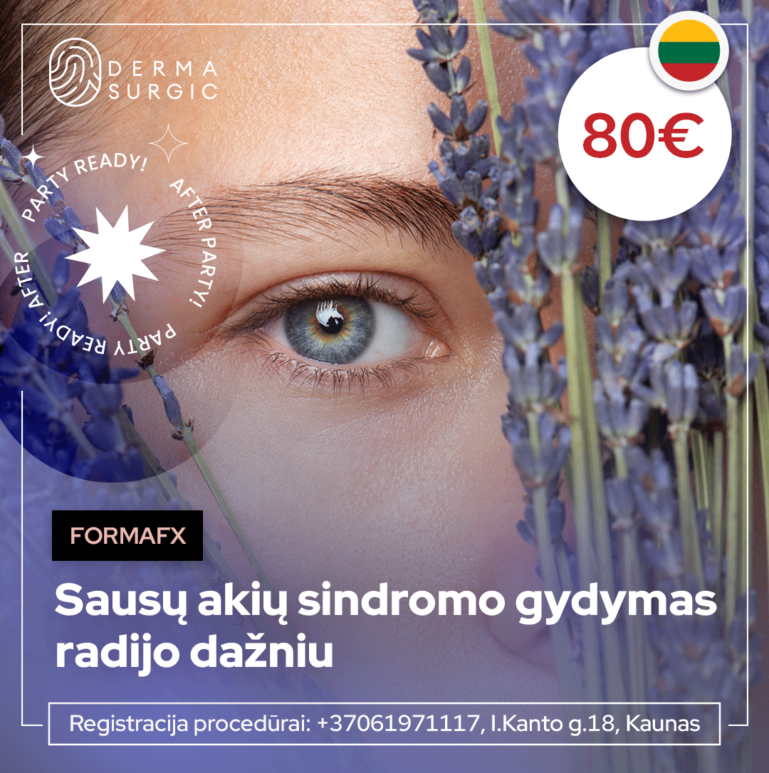 Sausų akių sindromo gydymas radijo dažniu