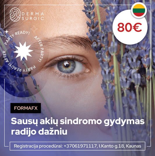 Sausų akių sindromo gydymas radijo dažniu