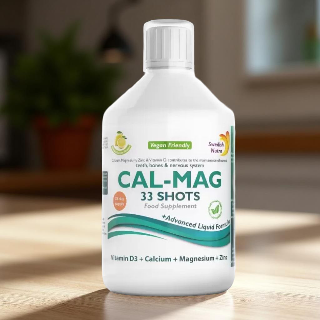 Swedish Nutra Cal Mag 500ml (kaulams, nervų sistemai)