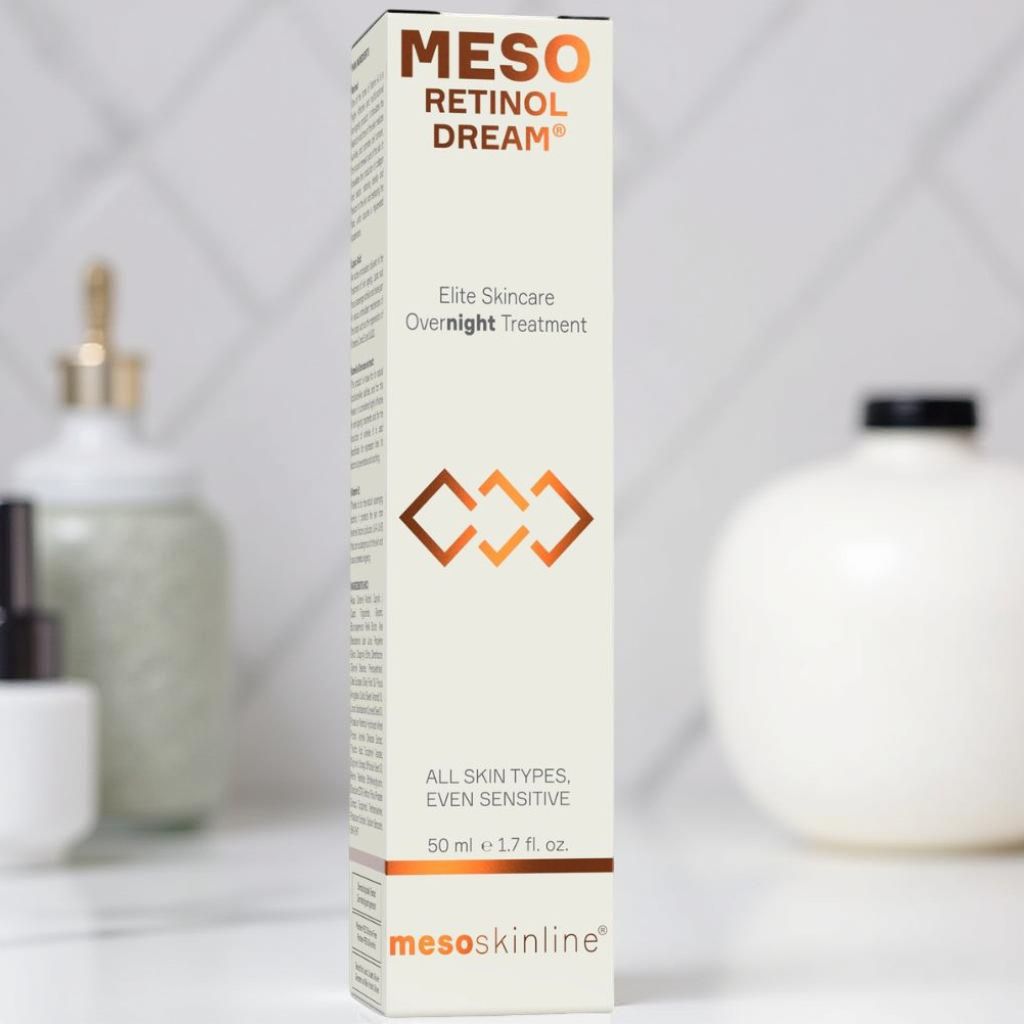 Naktinis veido kremas atkuriantis odos tekstūrą ir elastingumą MESO RETINOL DREAM