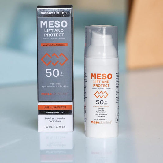 Dieninis kremas su aukšta apsauga nuo saulės ir Anti-Aging formule MESO LIFT AND PROTECT