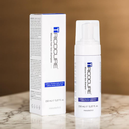 Šampūnas nuo plaukų slinkimo – TRICOCURE MOUSSE HAIR LOSS