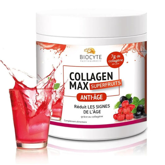 Collagen MAX, raudonų vaisių ir mėtų skonio