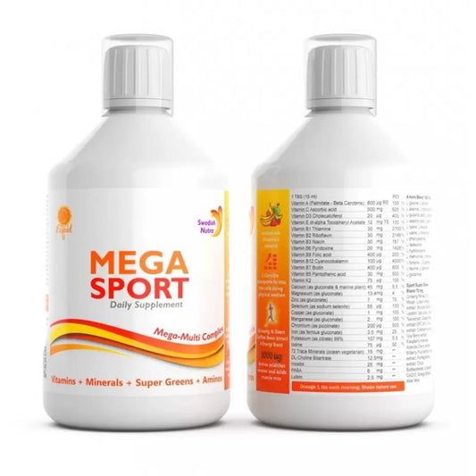 Swedish Nutra- Mega sport maisto papildas