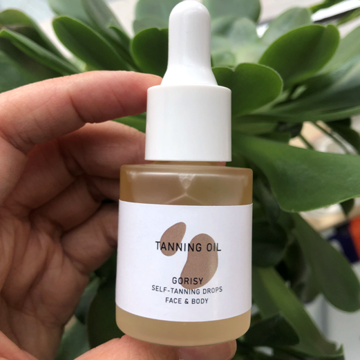 GORISY savaiminio įdegio lašai veidui ir kūnui