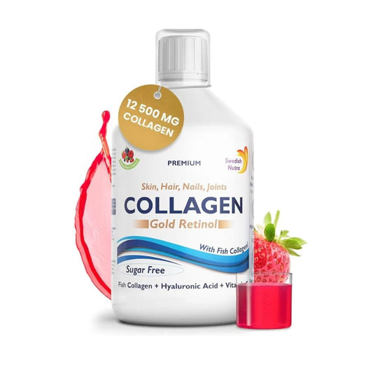 Swedish Nutra skystas kolagenas Collagen+Gold Retinol
