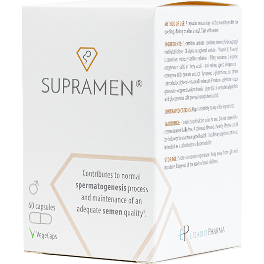 SUPRAMEN - vitaminų, mineralų ir biologiškai aktyvių medžiagų kompleksas vyrams